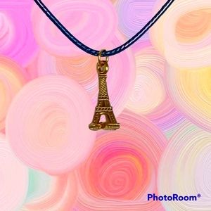 Ieffel tower charm necklace